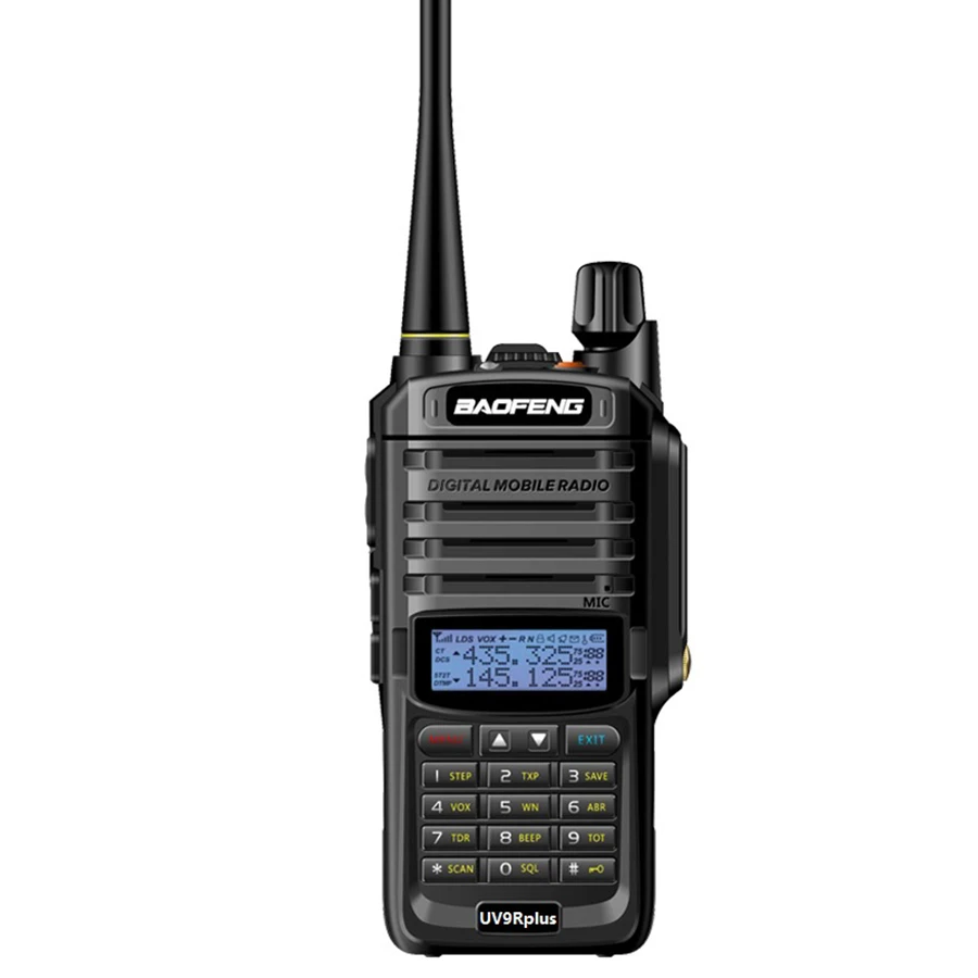 Radio Baofeng UV-9R Pro impermeabile IP67 con connettore a vite per softair