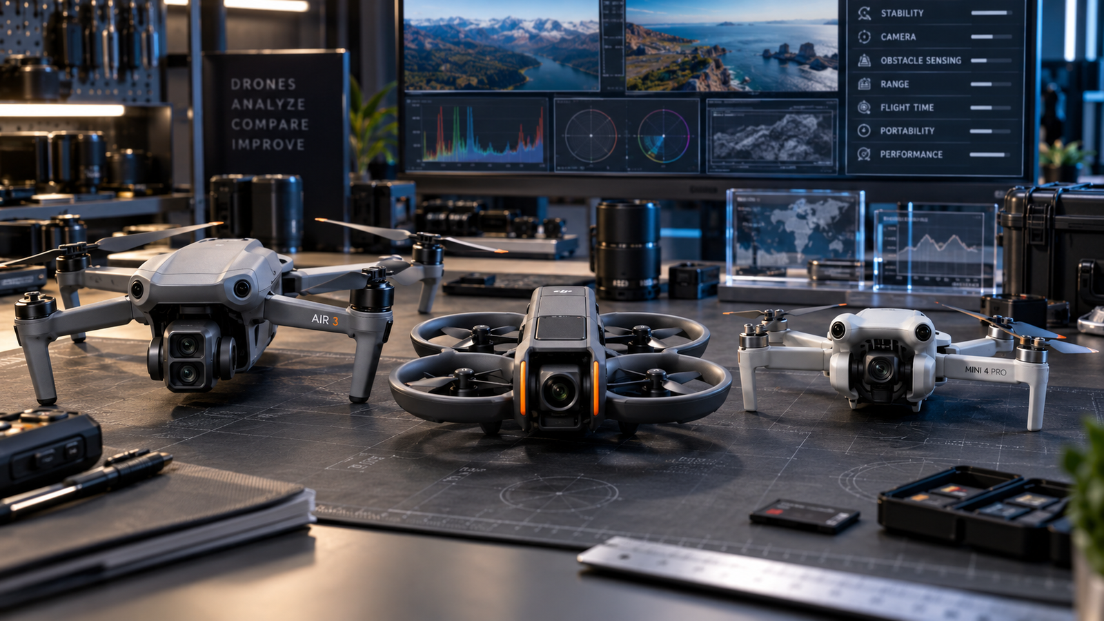 Droni DJI tra 500€ e 1000€ (2026): Mini 4 Pro, Avata 2 o Air 3?