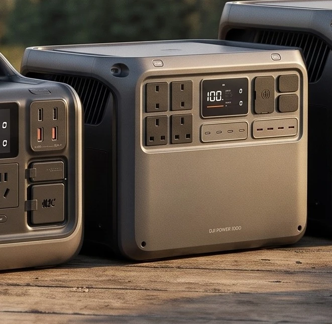 DJI Power 1000 stazione di alimentazione ad alta potenza con doppia porta SDC per ricarica rapida simultanea droni