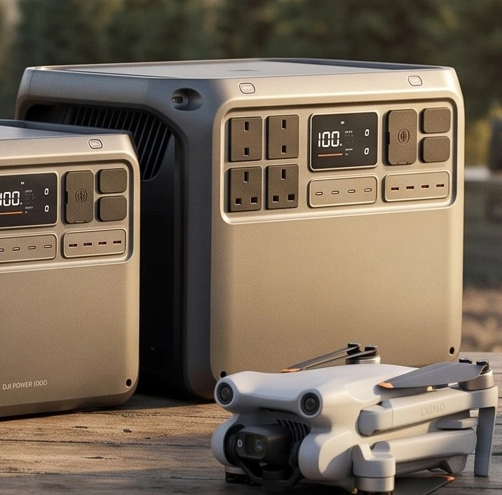 DJI Power 2000 stazione da 2048Wh con inverter da 3000W per droni pesanti e produzioni video